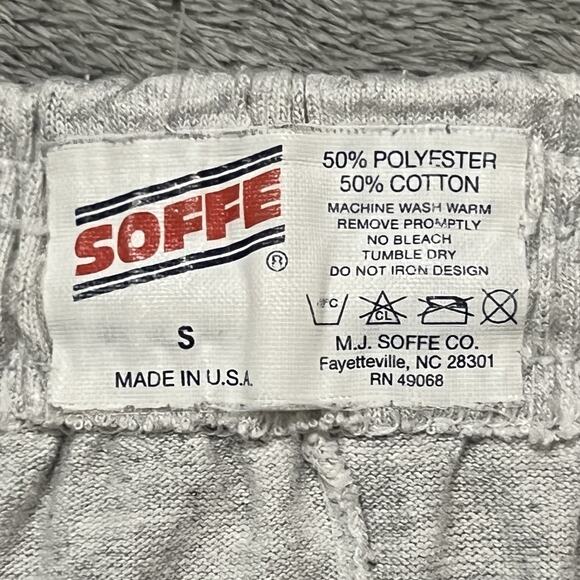 UCONN Shorts Mens S Gray Logo Sportswear Athletic Fleece Vintage Soffe Sweats - Picture 11 of 12